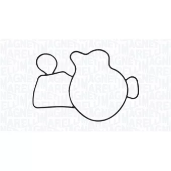 Pompe à eau, refroidissement du moteur MAGNETI MARELLI 350984158000