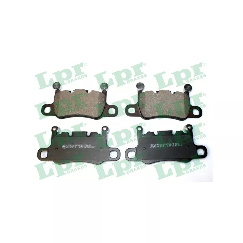 Jeu de 4 plaquettes de frein avant LPR 05P2322