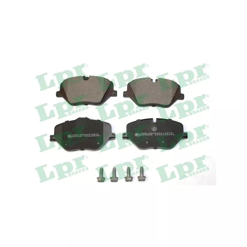 Jeu de 4 plaquettes de frein avant LPR 05P2392