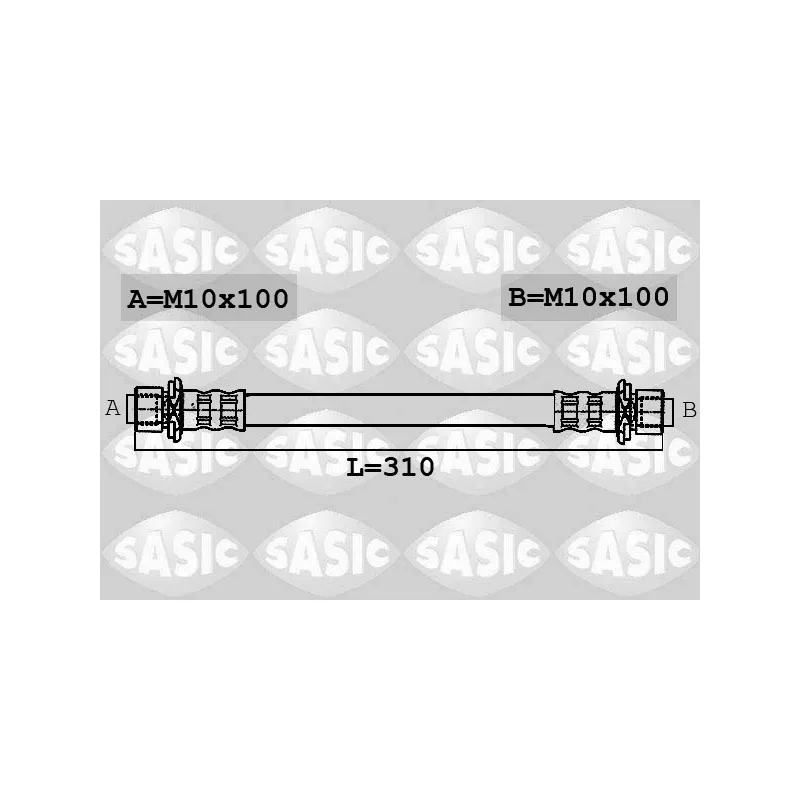 Flexible de frein SASIC 6600075