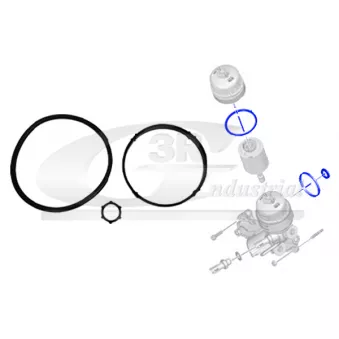 Joint d'étanchéité, filtre à huile 3RG
