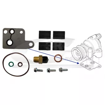 Kit de réparation, pompe à vide (freinage) 3RG