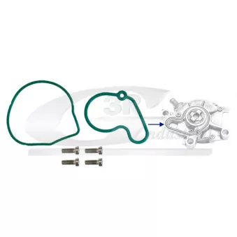 Kit de réparation, pompe à vide (freinage) 3RG 74708