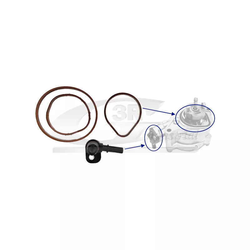 Kit de réparation, pompe à vide (freinage) 3RG 74801