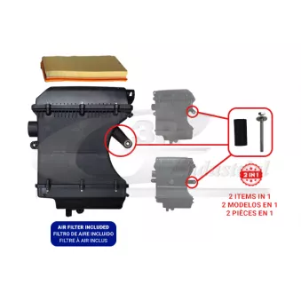 Boîte, filtre à air 3RG 75900