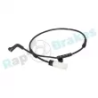 Contact d'avertissement, usure des plaquettes de frein RAP BRAKES R-G0163 - Visuel 1