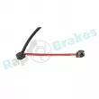 Contact d'avertissement, usure des plaquettes de frein RAP BRAKES R-G0172 - Visuel 3