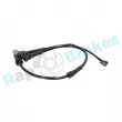 Contact d'avertissement, usure des plaquettes de frein RAP BRAKES R-G0203 - Visuel 1