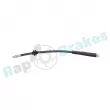 Flexible de frein RAP BRAKES R-H1460 - Visuel 1