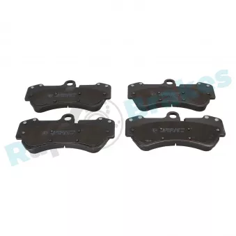 Jeu de 4 plaquettes de frein avant RAP BRAKES R-P0599