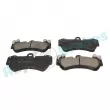 Jeu de 4 plaquettes de frein avant RAP BRAKES R-P0599 - Visuel 2