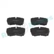 Jeu de 4 plaquettes de frein avant RAP BRAKES R-P0759 - Visuel 1