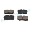 Jeu de 4 plaquettes de frein avant RAP BRAKES R-P0759 - Visuel 2