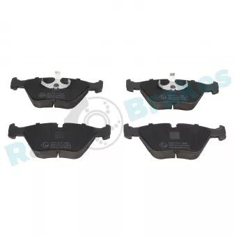 Jeu de 4 plaquettes de frein avant RAP BRAKES R-P1488