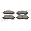 Jeu de 4 plaquettes de frein avant RAP BRAKES R-P1653 - Visuel 3
