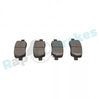 Jeu de 4 plaquettes de frein arrière RAP BRAKES R-P1671