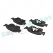 Jeu de 4 plaquettes de frein avant RAP BRAKES R-P1695 - Visuel 1