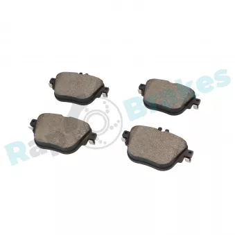 Jeu de 4 plaquettes de frein arrière RAP BRAKES R-P1712