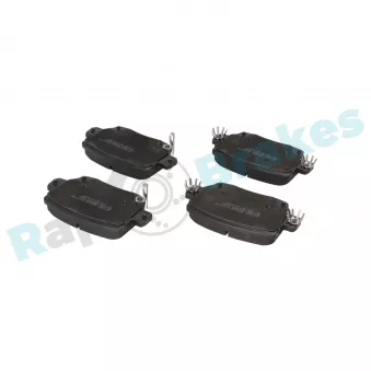 Jeu de 4 plaquettes de frein arrière RAP BRAKES R-P1719