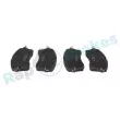 Jeu de 4 plaquettes de frein avant RAP BRAKES R-P1733 - Visuel 2