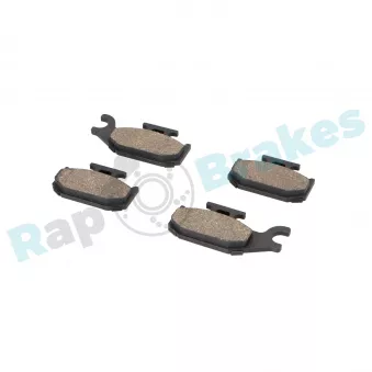 Jeu de 4 plaquettes de frein avant RAP BRAKES R-P1735