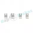 Kit d'accessoires, mâchoire de frein RAP BRAKES R-T0232 - Visuel 2