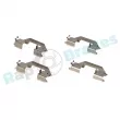 Kit d'accessoires, plaquette de frein à disque RAP BRAKES R-U0235 - Visuel 2