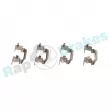 Kit d'accessoires, plaquette de frein à disque RAP BRAKES R-U0235 - Visuel 3