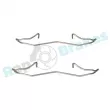 Kit d'accessoires, plaquette de frein à disque RAP BRAKES R-U0238 - Visuel 1