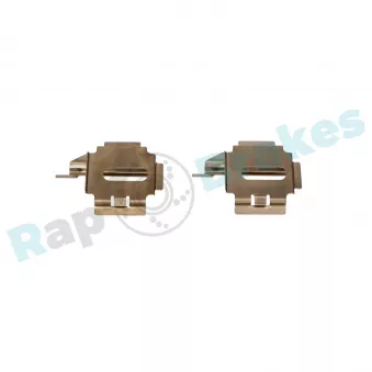 Kit d'accessoires, plaquette de frein à disque RAP BRAKES R-U0239