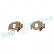 Kit d'accessoires, plaquette de frein à disque RAP BRAKES R-U0239 - Visuel 2
