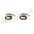 Kit d'accessoires, plaquette de frein à disque RAP BRAKES R-U0239 - Visuel 3