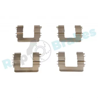Kit d'accessoires, plaquette de frein à disque RAP BRAKES R-U0249