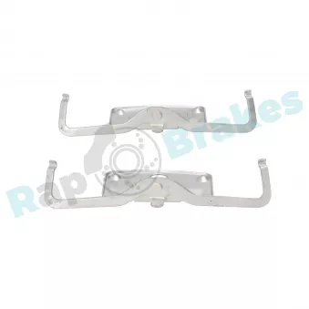 Kit d'accessoires, plaquette de frein à disque RAP BRAKES R-U0255