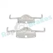 Kit d'accessoires, plaquette de frein à disque RAP BRAKES R-U0255 - Visuel 2