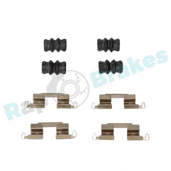 Kit d'accessoires, plaquette de frein à disque RAP BRAKES R-U0302