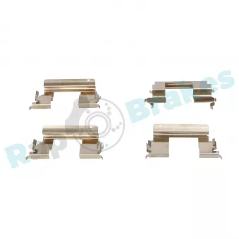 Kit d'accessoires, plaquette de frein à disque RAP BRAKES R-U0326