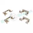 Kit d'accessoires, plaquette de frein à disque RAP BRAKES R-U0326 - Visuel 2