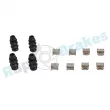 Kit d'accessoires, plaquette de frein à disque RAP BRAKES R-U0338 - Visuel 1