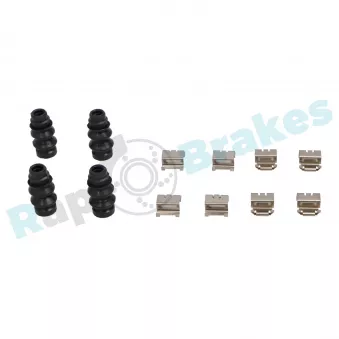 Kit d'accessoires, plaquette de frein à disque RAP BRAKES R-U0338