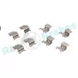 Kit d'accessoires, plaquette de frein à disque RAP BRAKES R-U0341 - Visuel 3