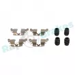 Kit d'accessoires, plaquette de frein à disque RAP BRAKES R-U0345 - Visuel 1