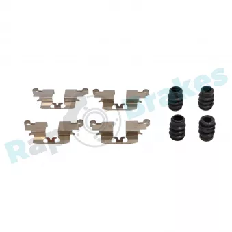 Kit d'accessoires, plaquette de frein à disque RAP BRAKES R-U0345