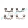Kit d'accessoires, plaquette de frein à disque RAP BRAKES R-U0357 - Visuel 1