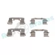 Kit d'accessoires, plaquette de frein à disque RAP BRAKES R-U0357 - Visuel 3