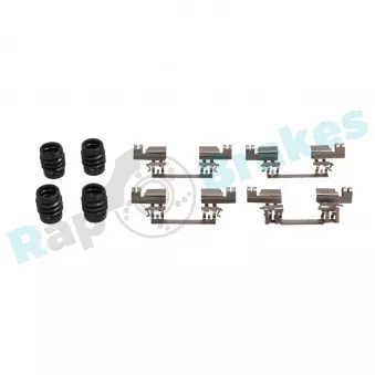 Kit d'accessoires, plaquette de frein à disque RAP BRAKES R-U0359