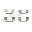 Kit d'accessoires, plaquette de frein à disque RAP BRAKES R-U0364 - Visuel 1