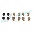 Kit d'accessoires, plaquette de frein à disque RAP BRAKES R-U0366 - Visuel 1