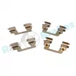 Kit d'accessoires, plaquette de frein à disque RAP BRAKES R-U0366 - Visuel 3