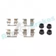Kit d'accessoires, plaquette de frein à disque RAP BRAKES R-U0368 - Visuel 1
